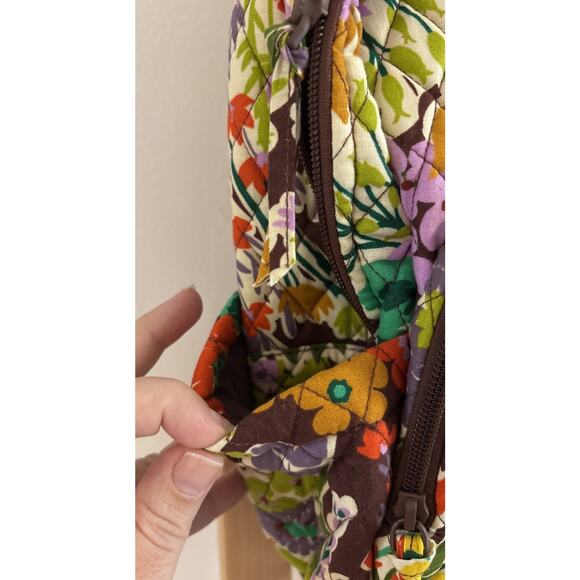 NWT Vera Bradley Essential Small Backpack Evening Garden Print Floral Quilted main image 8